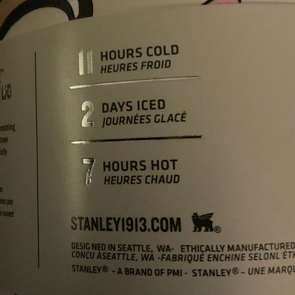 Stanley Labubu 40 oz Tumbler w/Pink Handle Box opened to photograph…this is new. - Picture 6 of 11